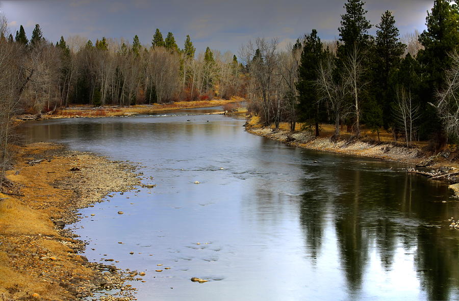 The Bitterroot River Montana Photograph by Karon Melillo DeVega