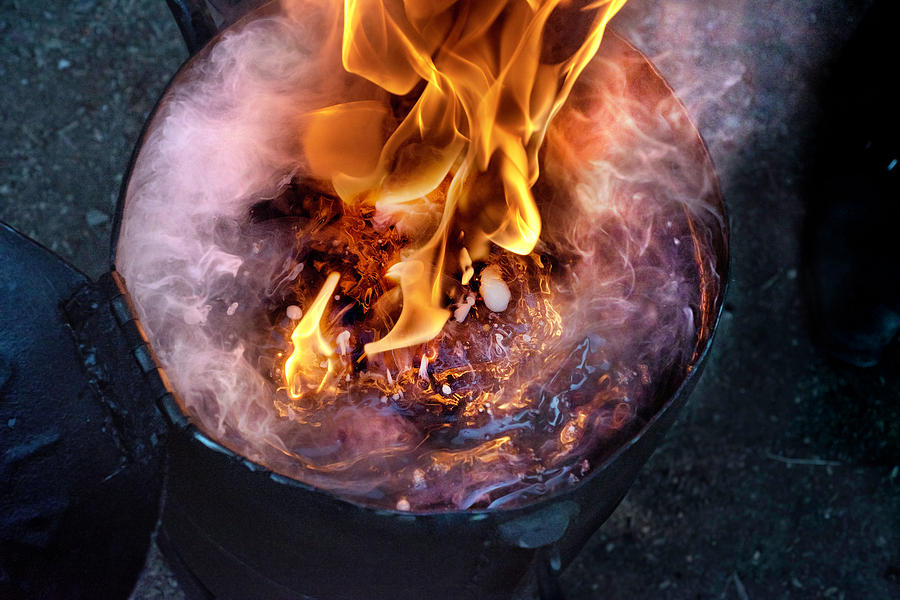 The Black Cauldron 1 Photograph by Jean Gill