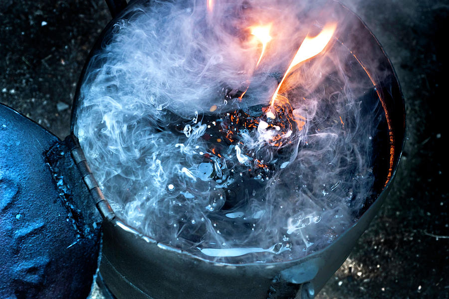 The Black Cauldron 4 Photograph by Jean Gill