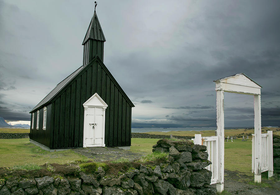 The Black Church Photograph by Elvira Butler - Fine Art America