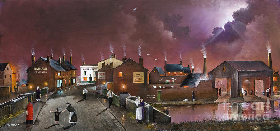 The Black Country Museum - England #2 Painting by Ken Wood