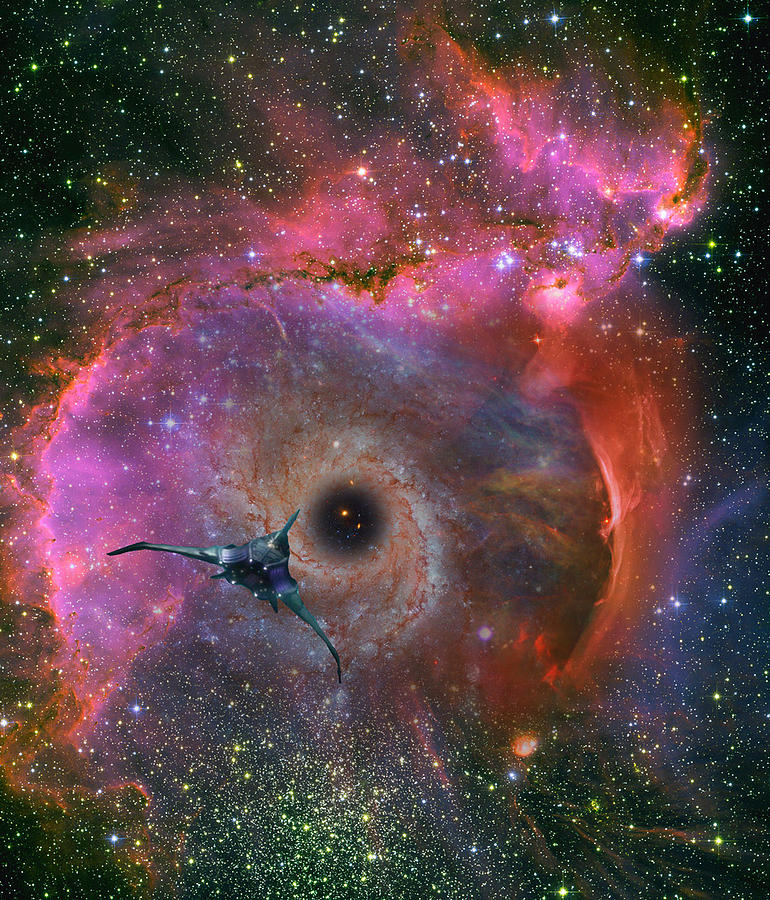 The Black Hole Beckons Digital Art by David Jackson The Black Hole Beckons Digital Art by David Jackson