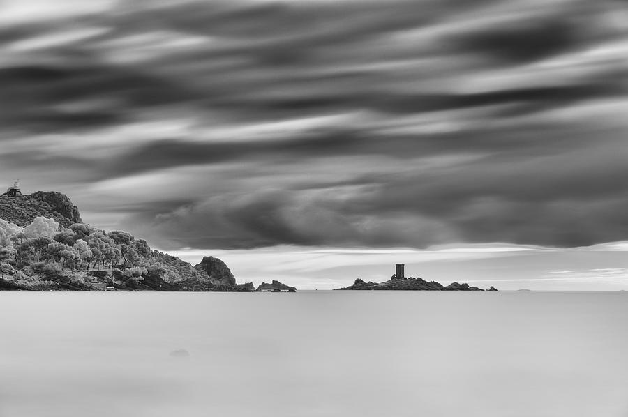 Black And White Photograph - The black island by Stephane MENARD