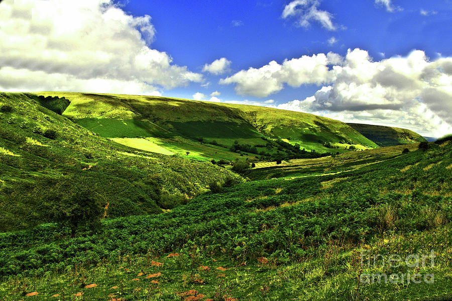 The Black Mountains Of The Welsh Borders Photograph