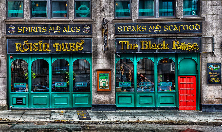 The Black Rose Of Boston Photograph by Brian MacLean