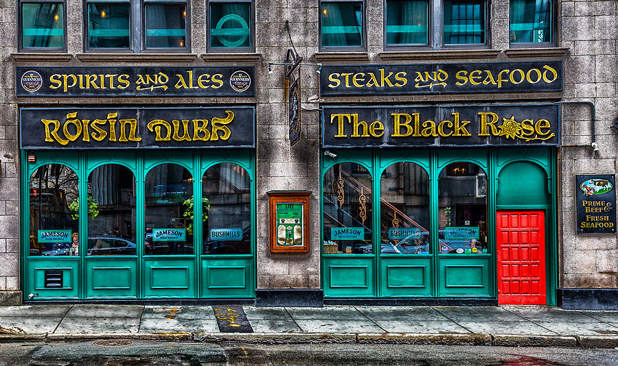 The Black Rose of Boston Photograph by Brian MacLean