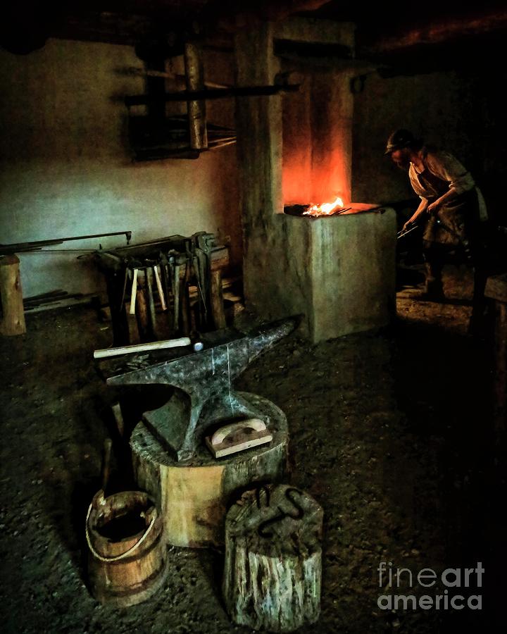 The Blacksmith Photograph by Jon Burch Photography