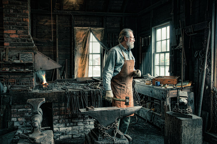 The Blacksmith - Smith Photograph by Gary Heller