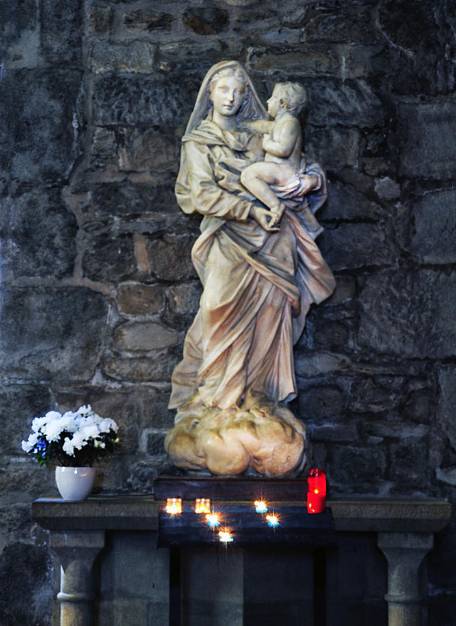 The Blessed Mother Photograph by Dave Mills