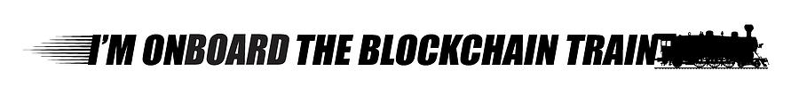 Cryptocurrency Digital Art - The Blockchain Train by Daniel Hagerman Cryptocurrency Digital Art - The Blockchain Train by Daniel Hagerman