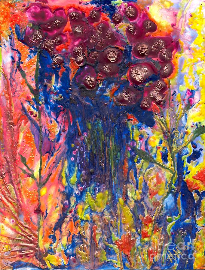 The Blooms Painting by Heather Hennick