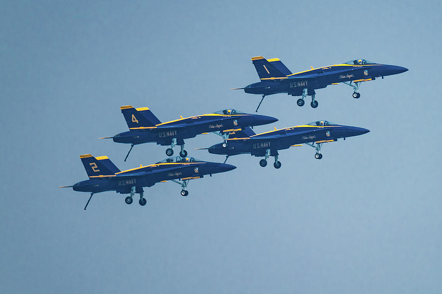 The Blue Angels Photograph by Chris McKenna