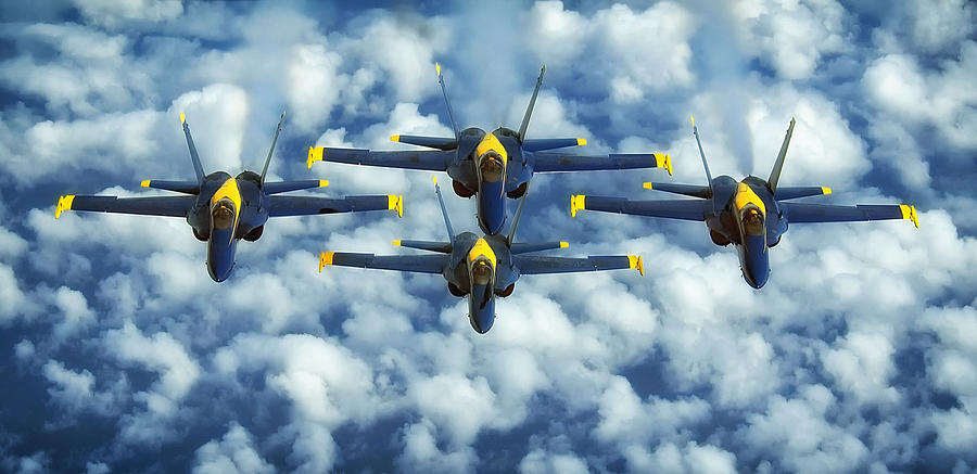 The Blue Angels Photograph by Mountain Dreams