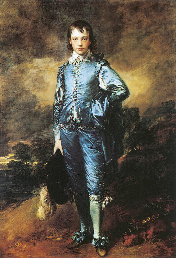 The Blue Boy  Painting by Thomas Gainsboroug