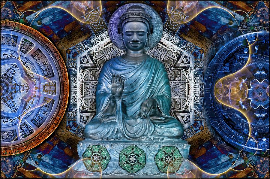 The Blue Buddha Photograph by Daniel Arrhakis Fine Art America