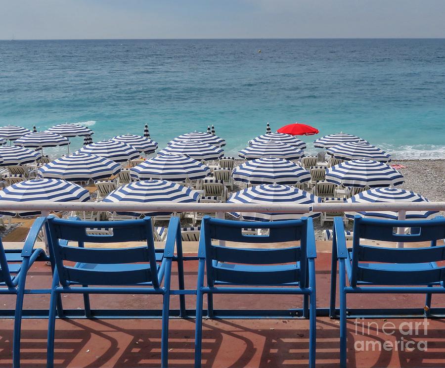 The Blue Chairs Photograph by Diana Rajala