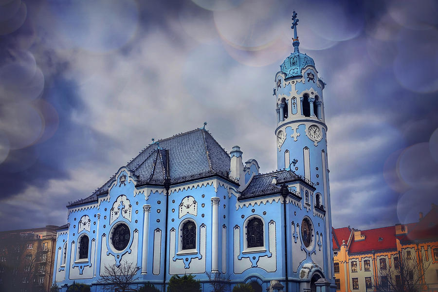 The Blue Church in Bratislava Slovakia Photograph by Carol Japp