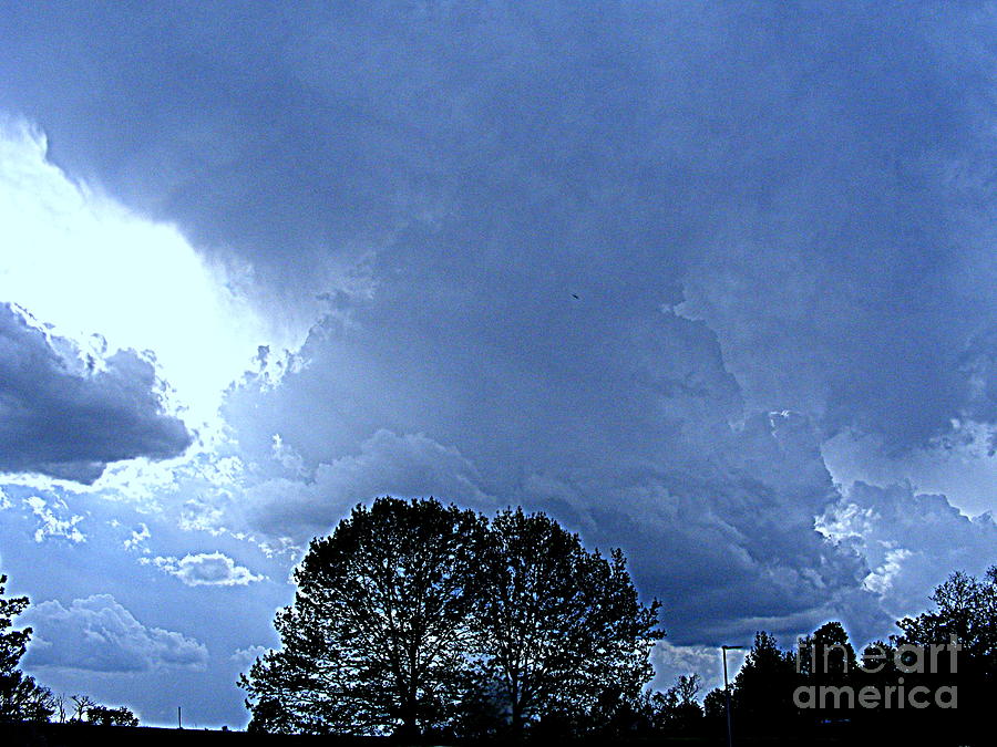 The Blue Cloud Photograph by Nancy Kane Chapman