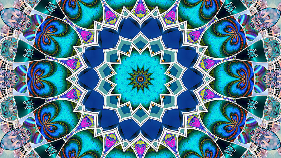 The Blue Collective 01a Digital Art by Wendy J St Christopher