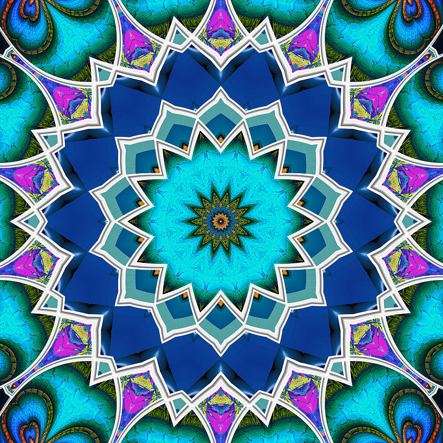 The Blue Collective 01c Digital Art by Wendy J St Christopher