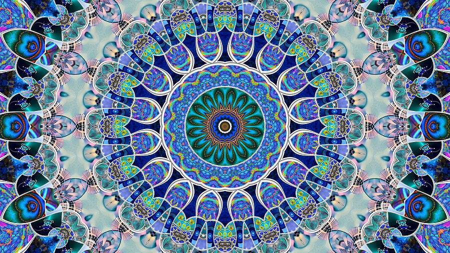 The Blue Collective 02a Digital Art by Wendy J St Christopher