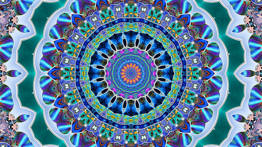 The Blue Collective 03a Digital Art by Wendy J St Christopher