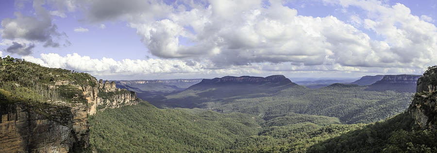 The Blue Mountains Photograph by Chris Cousins