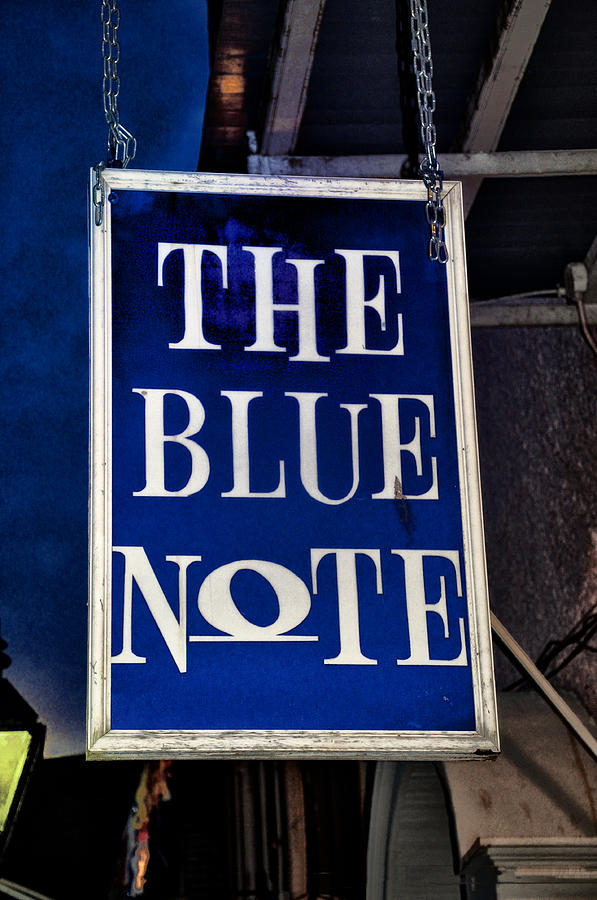 The Blue Note - Bourbon Street Photograph by Bill Cannon