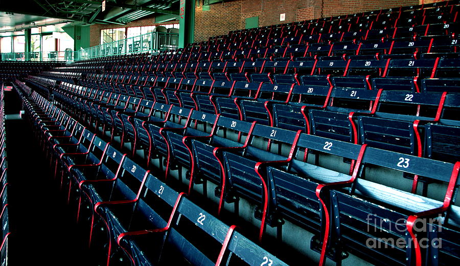 The Blue Seats Photograph by Jonathan Harper