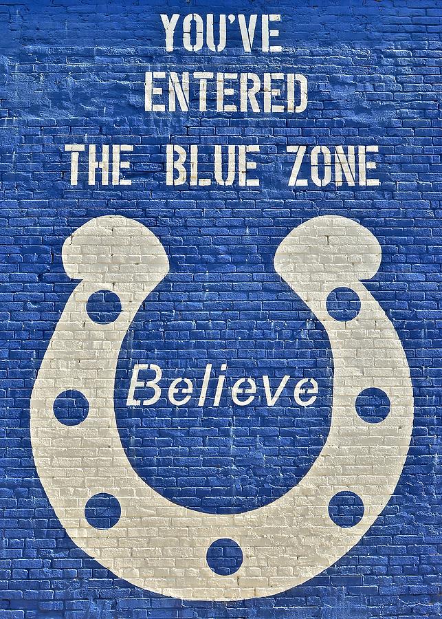 The Blue Zone Photograph