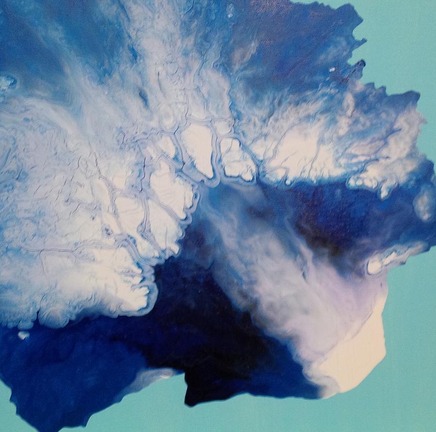 The Blues 2 Painting by Soraya Silvestri