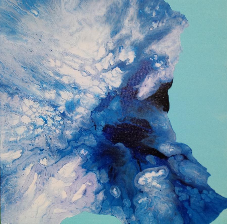 The Blues 5 Painting by Soraya Silvestri