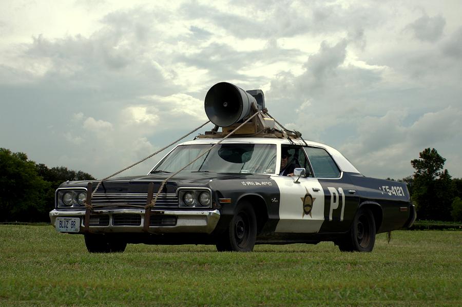 The Bluesmobile Photograph by Tim McCullough