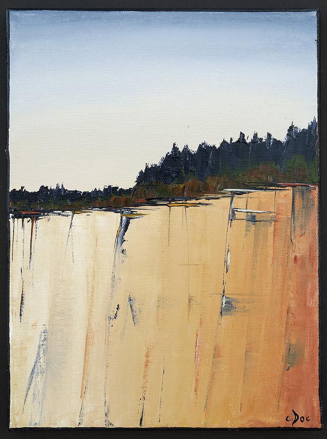 The Bluff Painting by Carolyn Doe