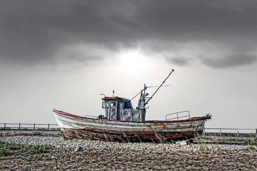 The boat Photograph by Angel Jesus De la Fuente