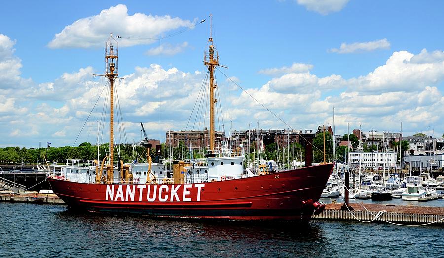 The Lightship Nantucket Photograph by Corinne Rhode