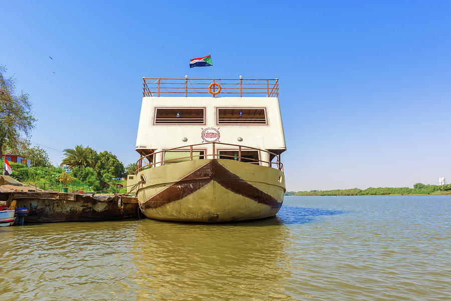 The boat on the river Nile. Photograph by Marek Poplawski