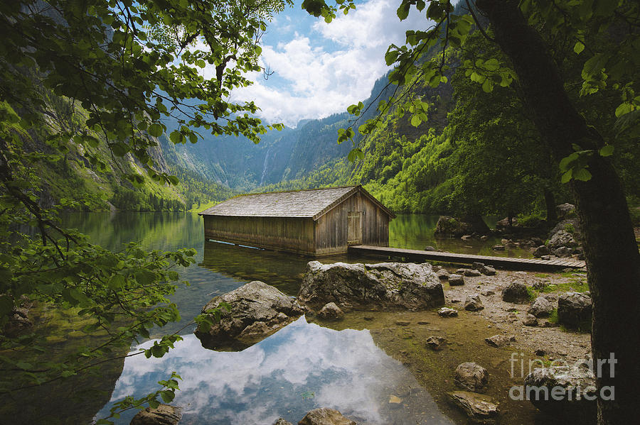 The Boat Shed Photograph by JR Photography