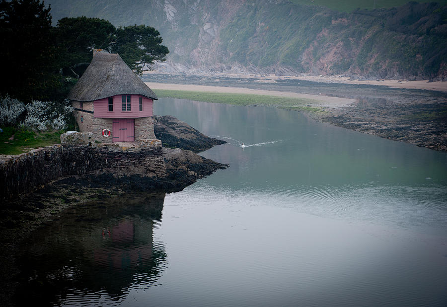 The Boathouse Photograph by Helen Jackson