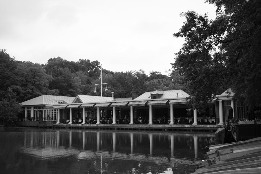 The Boathouse in Central Park Photograph by Christopher J Kirby