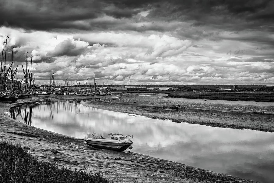 The Boats of Maldon Estuary in Summer Photograph by John Williams