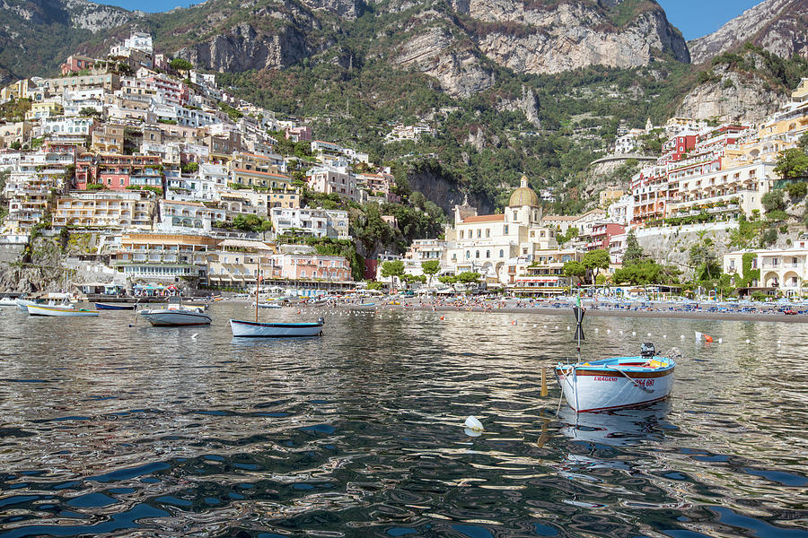 The Boats of Positano  Photograph by Matt Swinden