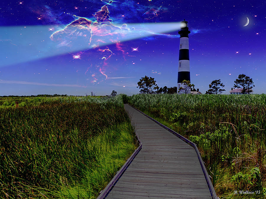 The Bodie Island Lighthouse Incident Photograph by Brian Wallace