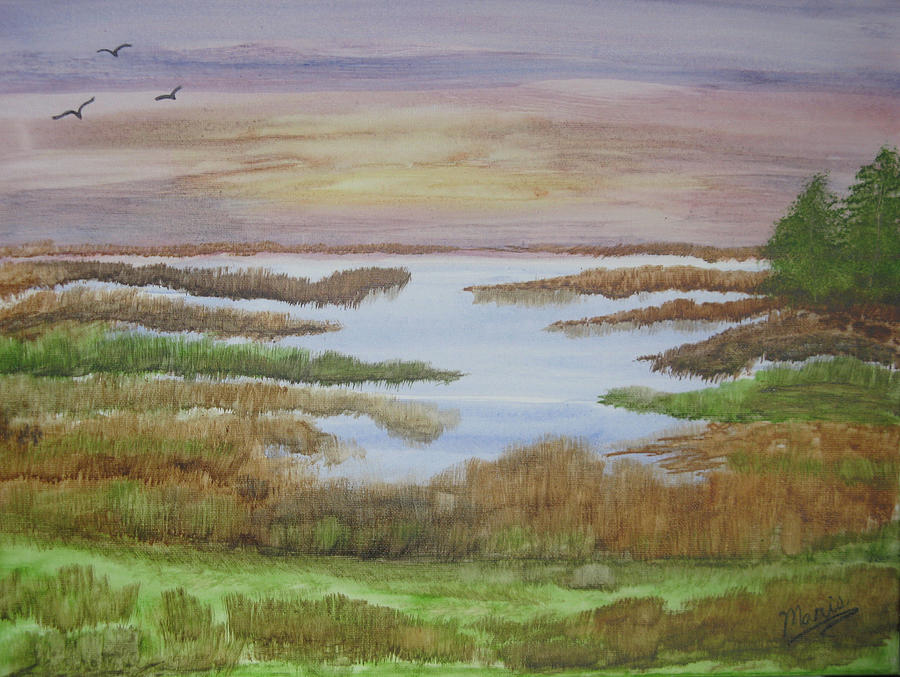 The Boggy Painting by Maris Sherwood