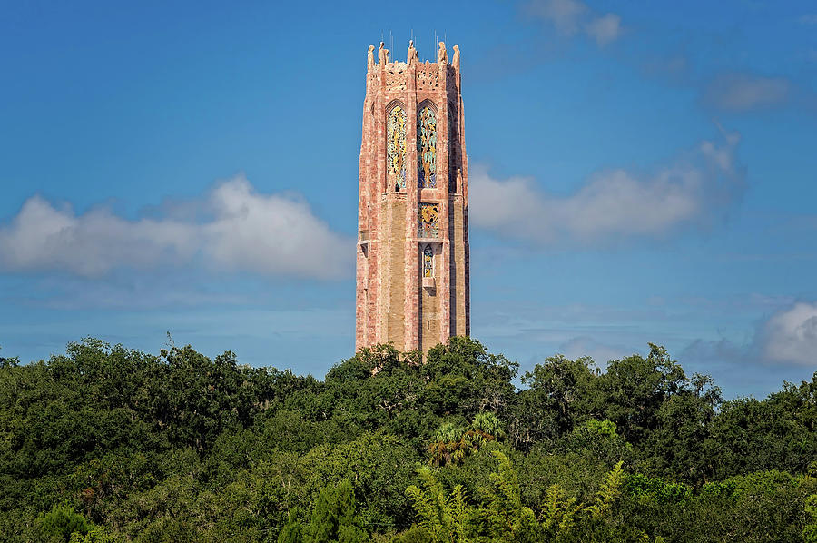 The Bok Singing Tower At Bok Tower Gardens  -  BOKTOW909 Photograph by Frank J Benz