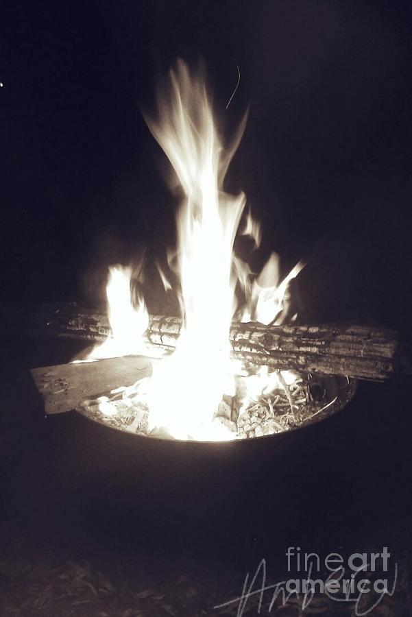 Long Nights By The Fire Photograph