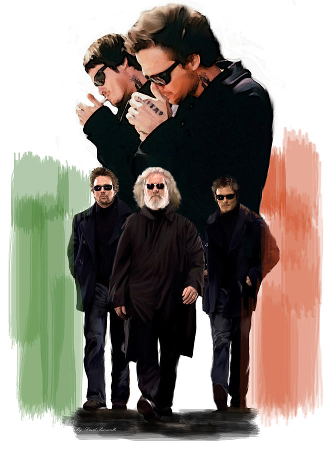 The Boondock Saints  Redemption Painting by Iconic Images Art Gallery David Pucciarelli