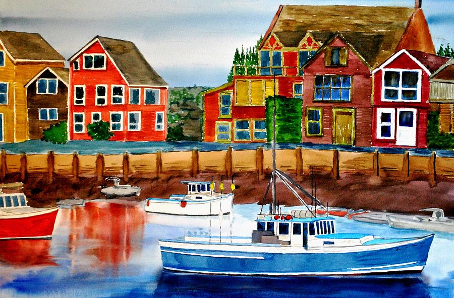 The Boston Harbor Painting by Greg Knight
