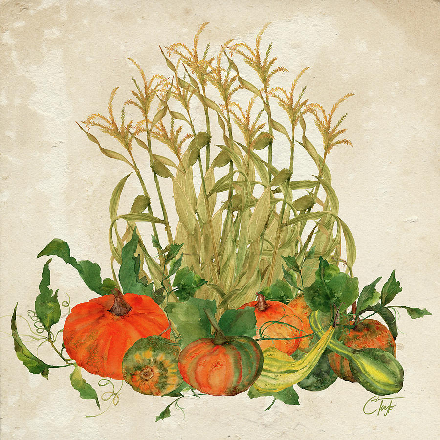 The Bountiful Harvest Mixed Media by Colleen Taylor
