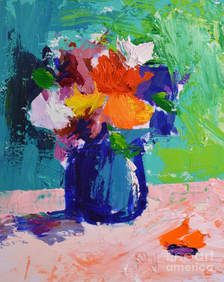 The Bouquet Painting by Philip Jones | Fine Art America